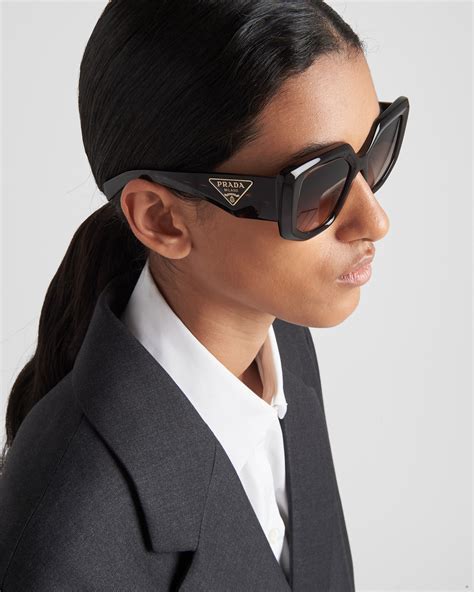 prada black butterfly sunglasses|Prada symbole sunglasses.